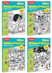 Highlights Sticker Hidden Pictures 4`lü Set - Dikkat Atölyesi Yayınları