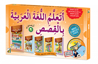Hikayelerle Arapça Öğreniyorum 5 Kitap + DVD