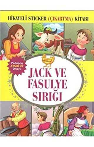 Hikayeli Sticker Çıkartma Kitabı - Jack ve Fasulye Sırığı