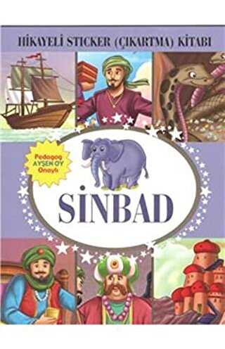 Hikayeli Sticker Çıkartma Kitabı - Sinbad