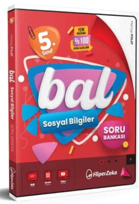 Hiper Zeka Yayınları 5. Sınıf Bal Sosyal Bilgiler Soru Bankası - 1