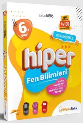 Hiper Zeka Yayınları 6. Sınıf Hiper Fen Bilimleri Konu Anlatımlı Soru Bankası - 1