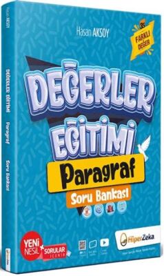 Hiper Zeka Yayınları 8. Sınıf Değerler Eğitimi Paragraf Soru Bankası - 1