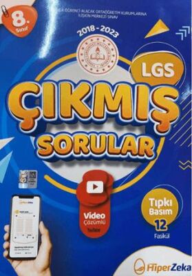 Hiper Zeka Yayınları 8. Sınıf LGS Çıkmış Sorular - 1