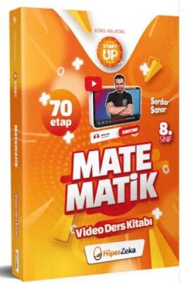 Hiper Zeka Yayınları 8. Sınıf Start Up Matematik Konu Anlatan Video Ders Kitabı - 1