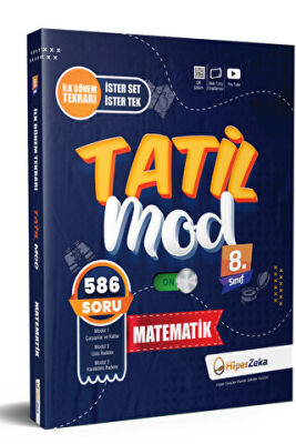 Hiper Zeka Yayınları 8. Sınıf Tatil Mod On Matematik Teknik Analiz Modülleri İlk Dönem Tekrarı - 1