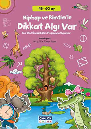 Hiphop ve Rimtimle Dikkat Algı Var 48-60 Ay - Çamlıca Çocuk Yayınları
