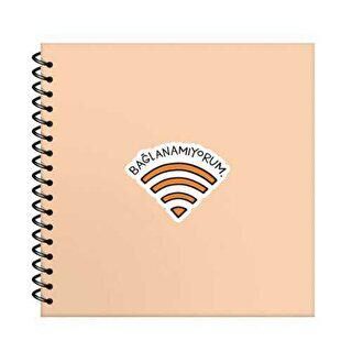 Hisli Şeyler 16x15 Çizgili Defter - Bağlanamıyorum - 1