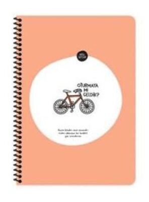 Keskin Color Hisli Şeyler A4 80Yaprak Çizgili Spiralli Stickerli Defter - Oturmaya Mı Geldik? - 1