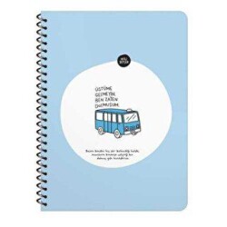 Hisli Şeyler Defter Çizgili Üstüme Gelmeyin Ben Zaten Dolmuşum - Keskin Color