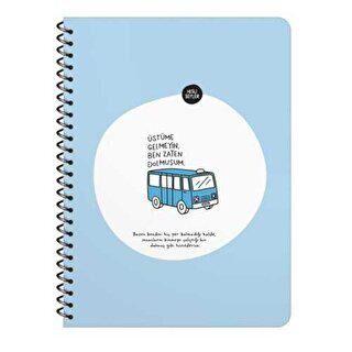 Hisli Şeyler Defter Çizgili Üstüme Gelmeyin Ben Zaten Dolmuşum - 1