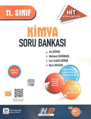 Hız ve Renk Yayınları 11. Sınıf Kimya HİT Soru Bankası - 1
