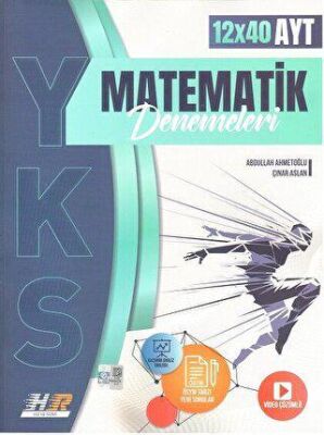 Hız ve Renk Yayınları AYT Matematik 12 x 40 Denemeleri - 1