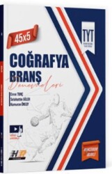 TYT Coğrafya 45 x 5 Denemeleri - Hız ve Renk Yayınları