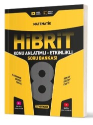 Hız Yayınları 8. Sınıf Hibrit Matematik Soru Bankası - Hız Yayınları