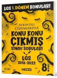 Hız Yayınları 8. Sınıf İlk Dönem Çıkmış Sınav Soruları - Hız Yayınları