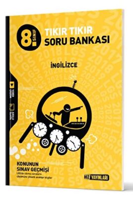 Hız Yayınları 8. Sınıf İngilizce Tıkır Tıkır Soru Bankası - 1