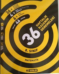 Hız Yayınları 8. Sınıf Matematik 36 Haftalık Kazanım Denemeleri - Hız Yayınları
