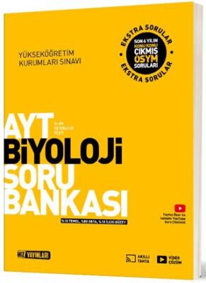 Hız Yayınları AYT Biyoloji Soru Bankası - 1