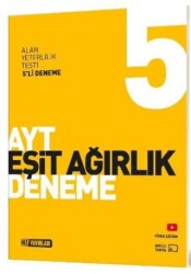 Hız Yayınları AYT Eşit Ağırlık 5 Li Genel Deneme - Hız Yayınları