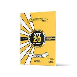Hız Yayınları Ayt Matematik 20 Li İlk Dönem Deneme 3.Kitap - Hız Yayınları