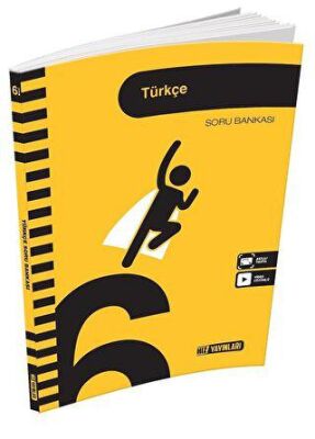 Hız Yayınları Hız 6. Sınıf Türkçe Soru Bankası - 1
