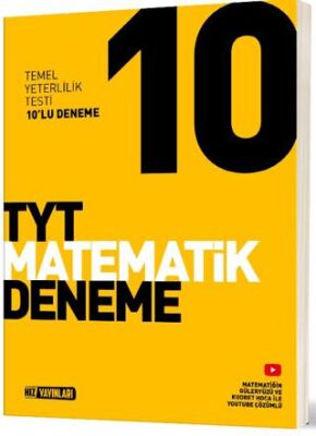 Hız Yayınları TYT 10lu Matematik Deneme - 1