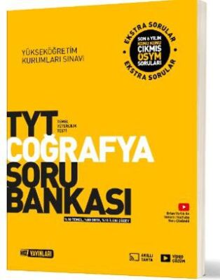 Hız Yayınları TYT Coğrafya Soru Bankası - 1