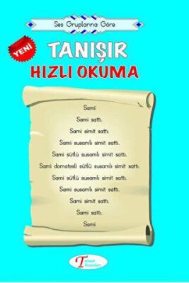 Tanışır Yayınları Hızlı Okuma - 1