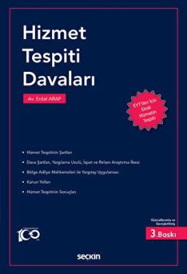 Hizmet Tespiti Davaları - 1