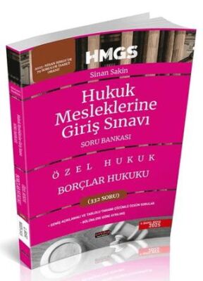 HMGS Borçlar Hukuku Soru Bankası - 1