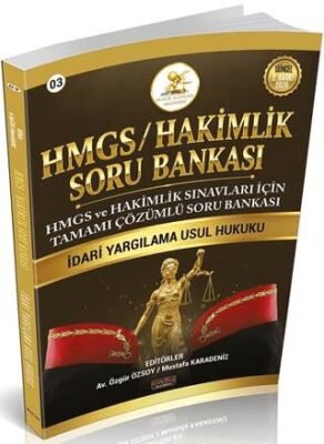 HMGS - HAKİMLİK İdari Yargılama Hukuku Soru Bankası - 1