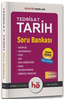 HMGS Hakimlik KPSS PAEM Misyon Koruma Tarih TEDRİSAT Soru Bankası Çözümlü - 1