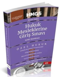 HMGS Hukuk Felsefesi ve Sosyolojisi Türk Hukuk Tarihi Milletlerarası Özel Hukuk Soru Bankası - Savaş Yayınevi