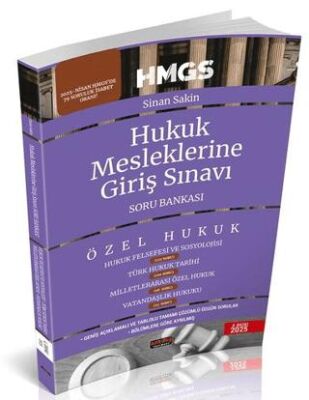 HMGS Hukuk Felsefesi ve Sosyolojisi Türk Hukuk Tarihi Milletlerarası Özel Hukuk Soru Bankası - 1