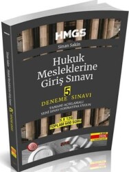 HMGS Hukuk Mesleklerine Giriş Sınavı 5 Deneme Sınavı - Savaş Yayınevi