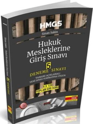 HMGS Hukuk Mesleklerine Giriş Sınavı 5 Deneme Sınavı - 1