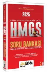 HMGS Hukuk Mesleklerine Giriş Sınavı Soru Bankası - HocaWebde Yayınları