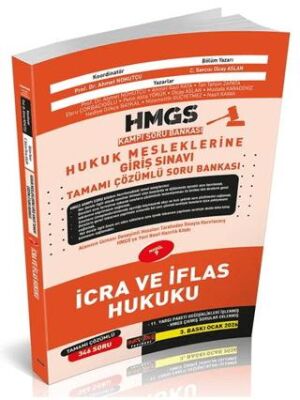 HMGS Kampı İcra ve İflas Hukuku Soru Bankası - 1