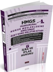 HMGS Özet Konu Anlatımı İcra ve İflas Hukuku - Savaş Yayınevi