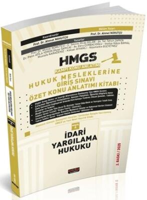 HMGS Özet Konu Anlatımı İdari Yargılama Hukuku - 1