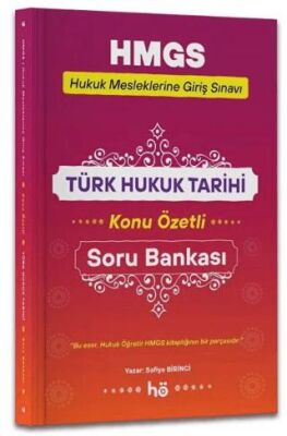HMGS Türk Hukuk Tarihi Konu Özetli Soru Bankası - 1