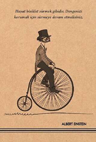 Hobi Albert Einstein Kraft Defter - Aylak Adam Kültür Sanat Yayıncılık