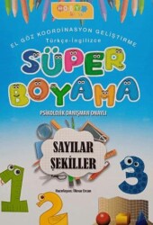 Hoby Kids Süper Boyama Sayılar - Şekiller - Hobby Kids