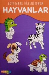 Hoby Kidss Boyayarak Öğreniyorum Hayvanlar - Hobby Kids