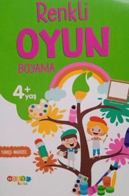 Hoby Kidss Renkli Oyun +4 Yaş Boyama - 1