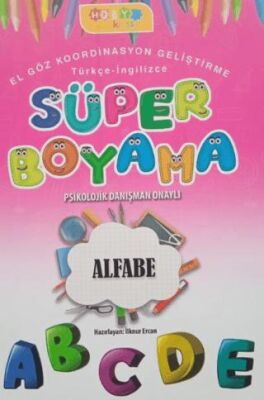 Hoby Kidss Süper Boyama - Alfabe - 1