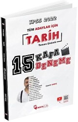 2022 KPSS Tarih 15 Kafa Deneme Çözümlü - Hoca Kafası Yayınları