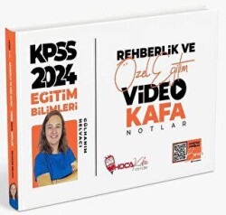 KPSS Eğitim Bilimleri Rehberlik ve Özel Eğitim Video Kafa Notlar - Hoca Kafası Yayınları