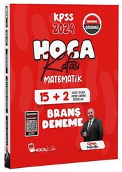 KPSS Matematik 15+2 Deneme Çözümlü - Hoca Kafası Yayınları